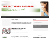 Screenshot des Blogs Ihr Apothekenratgeber