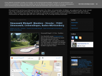 Screenshot des Blogs Interessante Orte