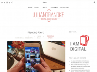Screenshot des Blogs jumedia❘blog