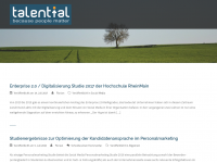 Screenshot des Blogs Karriere-Blog für Fach- und Führungskräfte