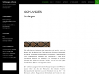 Screenshot des Blogs Schlangen-info.de