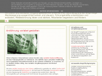 Screenshot des Blogs Variable Vergütung