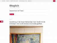 Screenshot des Blogs Bloglich