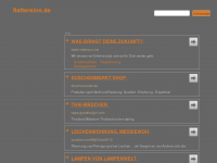 Screenshot des Blogs flattersinn