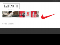 Screenshot des Blogs Laufend fit mit dem richtigen Fitness Sport