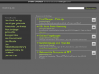 Screenshot des Blogs LKW Blog