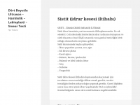 Screenshot des Blogs Tia bloggt