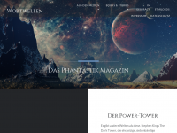 Screenshot des Blogs WORTWELLEN