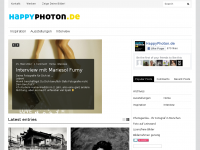 Screenshot des Blogs Happy Photon