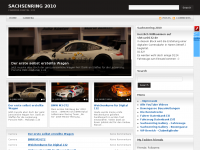 Screenshot des Blogs Carrera Sachsenring 2010