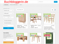 Screenshot des Blogs Buchbloggerin – Bücher, die sich zu lesen lohnen