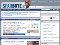 Screenshot des Blogs Sparen-mit-a.de Amazon Schnäppchenblog