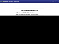 Screenshot des Blogs Deutsche-Kabarettisten.de ~ Das Kabarettportal