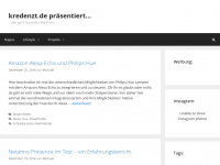 Screenshot des Blogs kredenzt.de