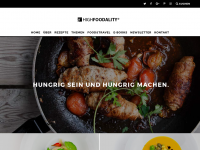 Screenshot des Blogs High Foodality