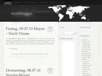 Screenshot des Blogs worldtrip.eu