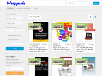 Screenshot des Blogs Wr’Apps – Writing about Apps!