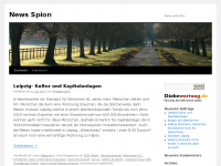 Screenshot des Blogs News Spion