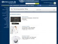 Screenshot des Blogs Der Herrenausstatter Blog