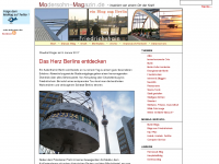 Screenshot des Blogs Das Modersohn-Magazin – ein Blog aus Berlin-Friedrichshain