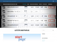 Screenshot des Blogs waszumKUCKUCK.de