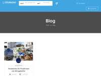 Screenshot des Blogs ChinaPoint China Blog