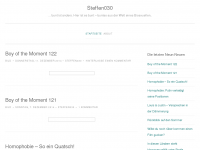 Screenshot des Blogs Steffen030