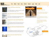 Screenshot des Blogs BorWerk. Das Blog über ungarische Weine.