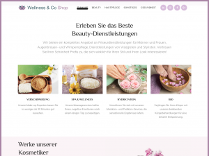 Screenshot des Blogs Wellnessundco-shop.de/Blog