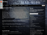 Screenshot des Blogs MAD-Blog