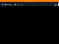 Screenshot des Blogs Mein Leben als Hure