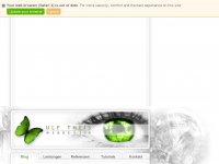 Screenshot des Blogs ulf-theis.de – Webdesign