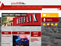 Screenshot des Blogs Jugendradio Youth FM
