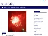 Screenshot des Blogs Schatzis Blog