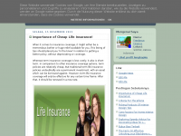 Screenshot des Blogs Geek Terror