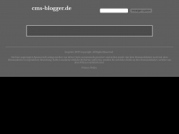 Screenshot des Blogs CMS-Blogger