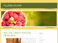 Screenshot des Blogs Medikamente Infos