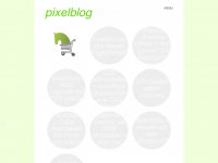 Screenshot des Blogs pixelblog