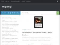 Screenshot des Blogs Gewinnspiele