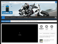 Screenshot des Blogs LawBike.de – Motorrad & Recht