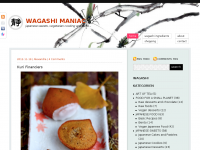 Screenshot des Blogs Wagashi Maniac