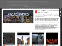 Screenshot des Blogs Magantus der Mächtige