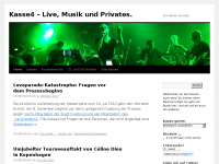Screenshot des Blogs Kasse4