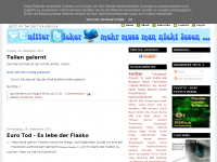Screenshot des Blogs TwitterTicker