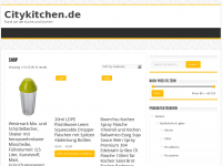 Screenshot des Blogs citykitchen
