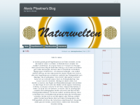 Screenshot des Blogs Alexis Pfoertner´s Blog