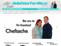 Screenshot des Blogs Die Autohausfamilie