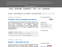 Screenshot des Blogs Marktzyniker