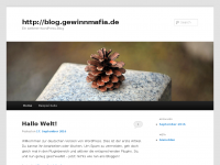 Screenshot des Blogs GewinnMafia – Kostenlose Gewinnspiele