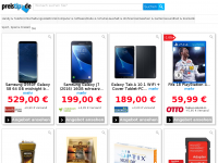 Screenshot des Blogs Preistipp.de – Blog